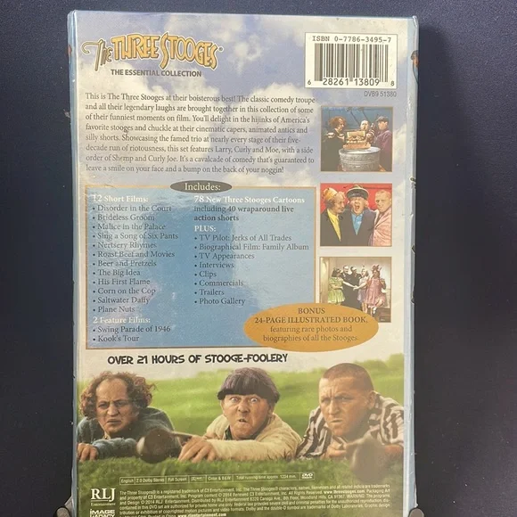 The Theee Stoges The Essential Collecton DVD - Picture 2 of 3